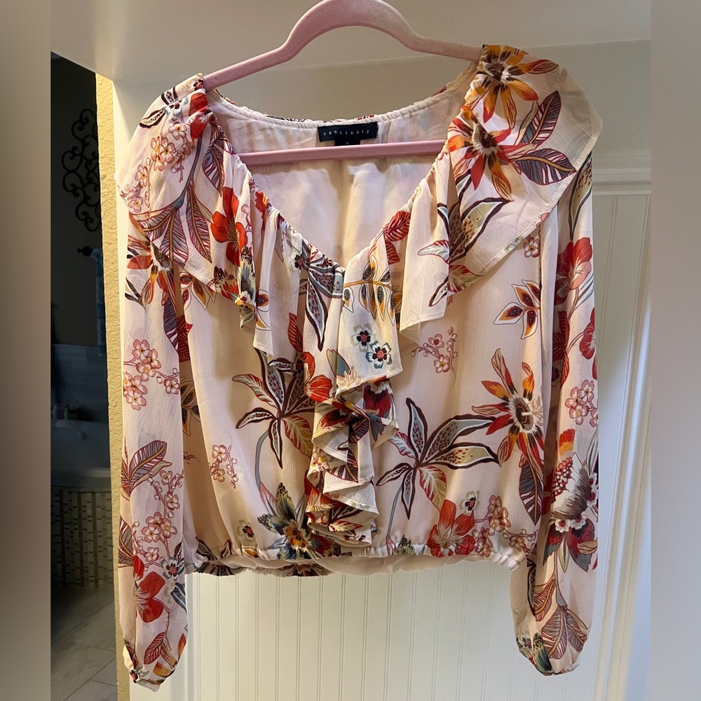 “Sanctuary” Floral Blouse